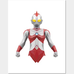 Ultraman 80 (Low Poly Style) Posters and Art